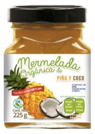 Mermelada Orgánica Piña Coco